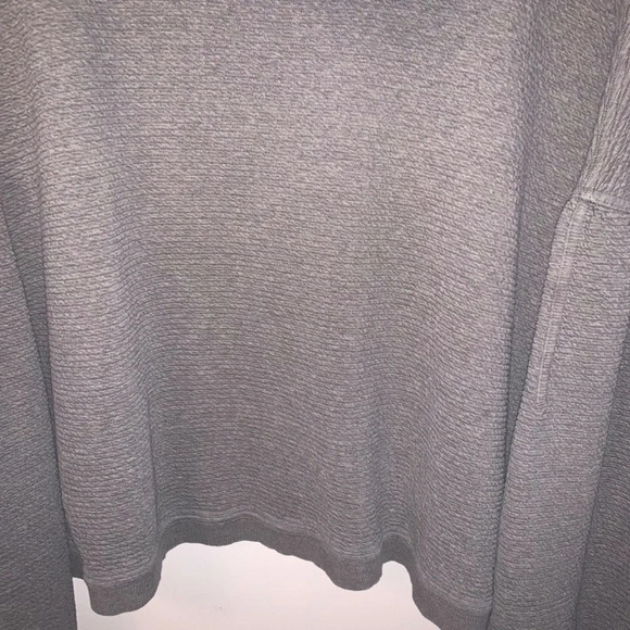 Lululemon Peaceful Moments Pullover Heathered Grey Sage - Picture 11 of 14